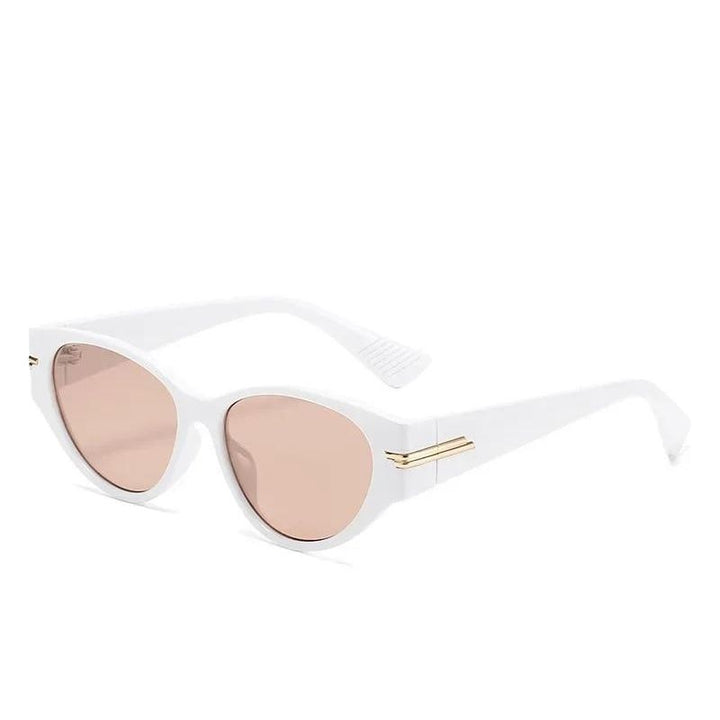 white cat eye sunglasses