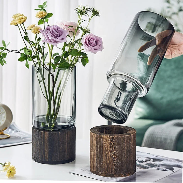 Cylinder Base Vase