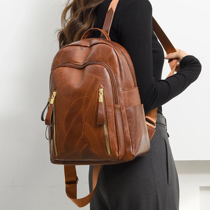 VEGAN LEATHER BACKPACK