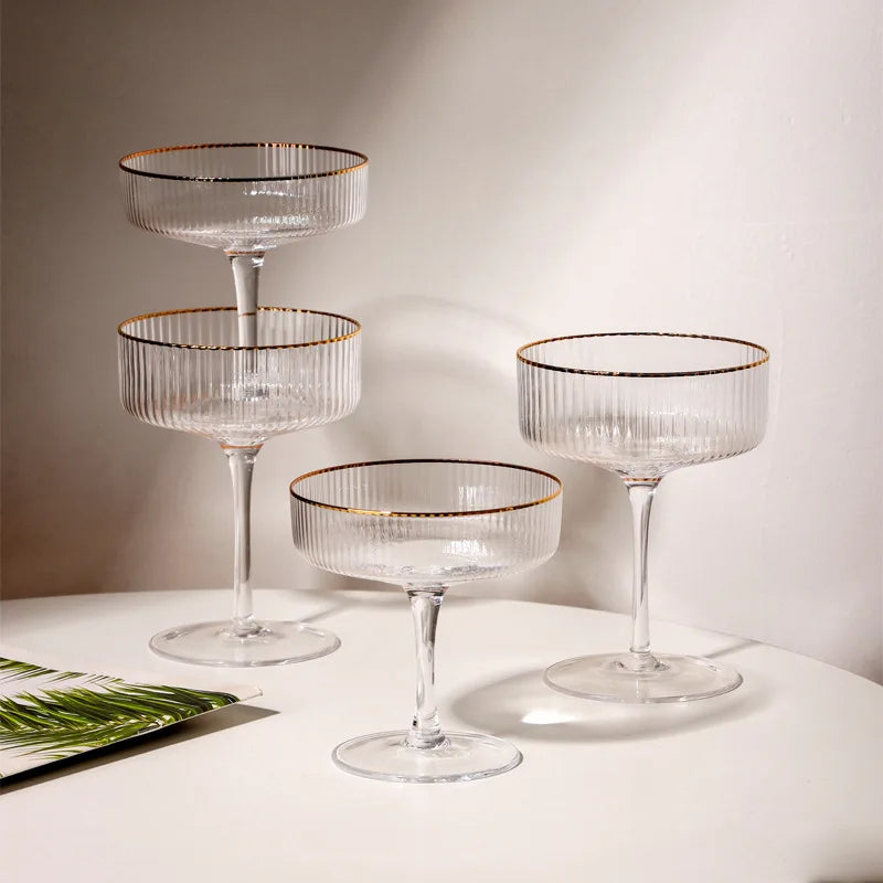 CRYSTAL MARTINI GLASS