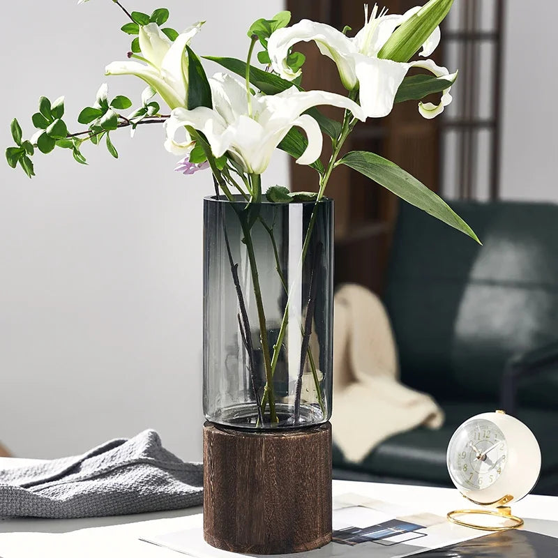 Cylinder Base Vase