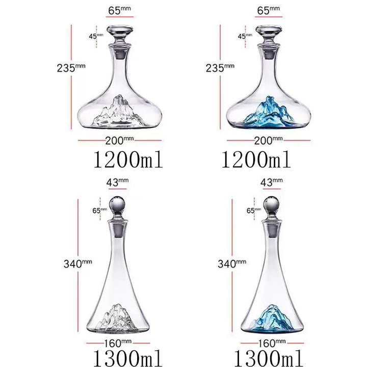 CRYSTAL LIQOUR DECANTER