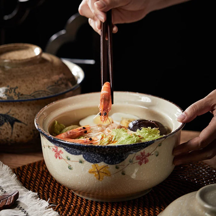 HANDPAINTED RAMEN BOWL