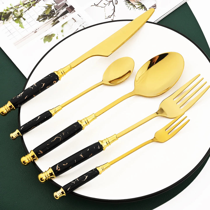 MARBLE CERAMIC CUTLERY